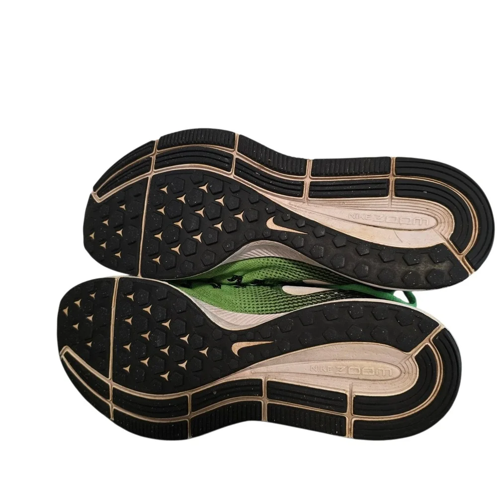 Nike Air Zoom Pegasus 33 Mens Running Shoes Green Black 831352-301‎ Size 11